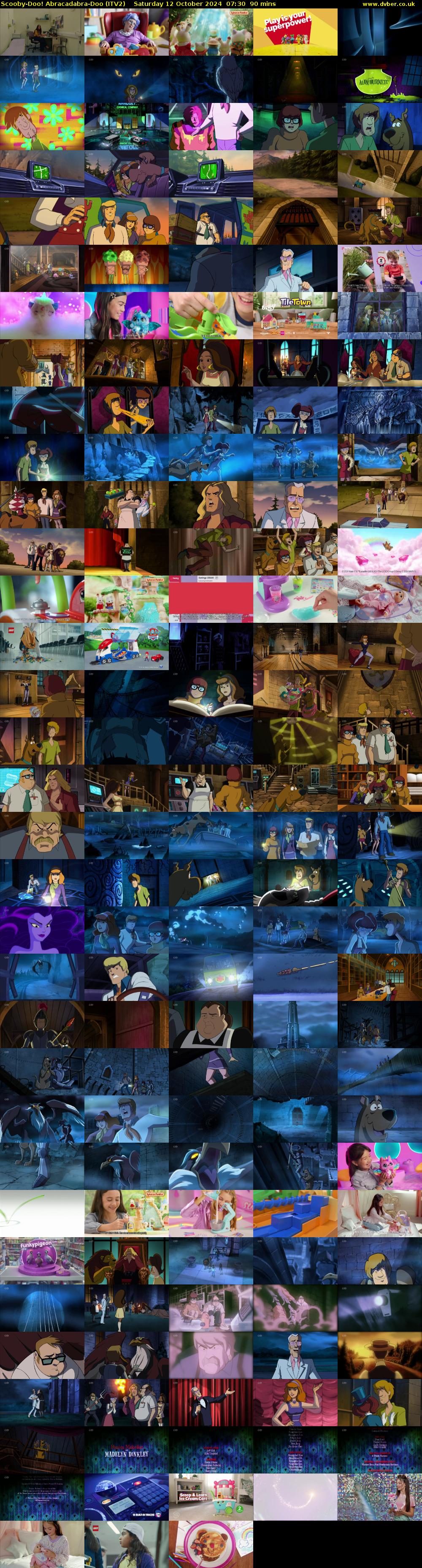 Scooby-Doo! Abracadabra-Doo (ITV2) Saturday 12 October 2024 07:30 - 09:00