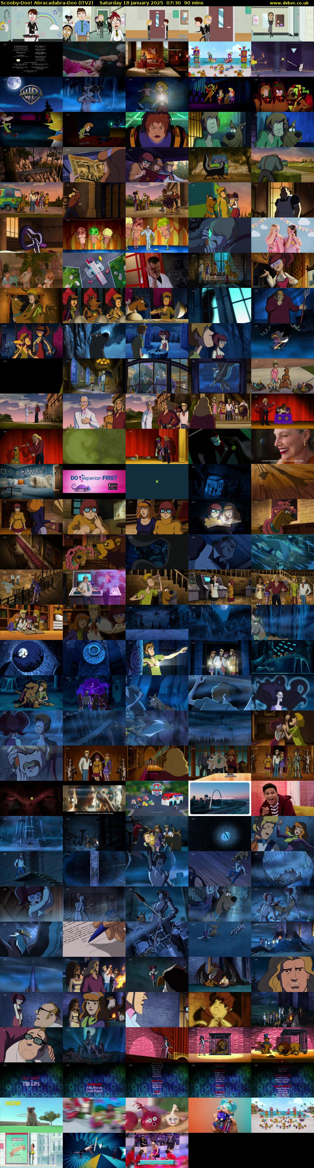 Scooby-Doo! Abracadabra-Doo (ITV2) Saturday 18 January 2025 07:30 - 09:00