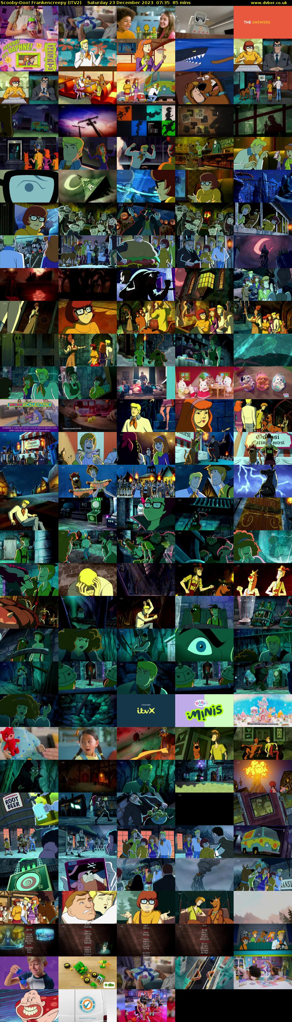 Scooby-Doo! Frankencreepy (ITV2) Saturday 23 December 2023 07:35 - 09:00