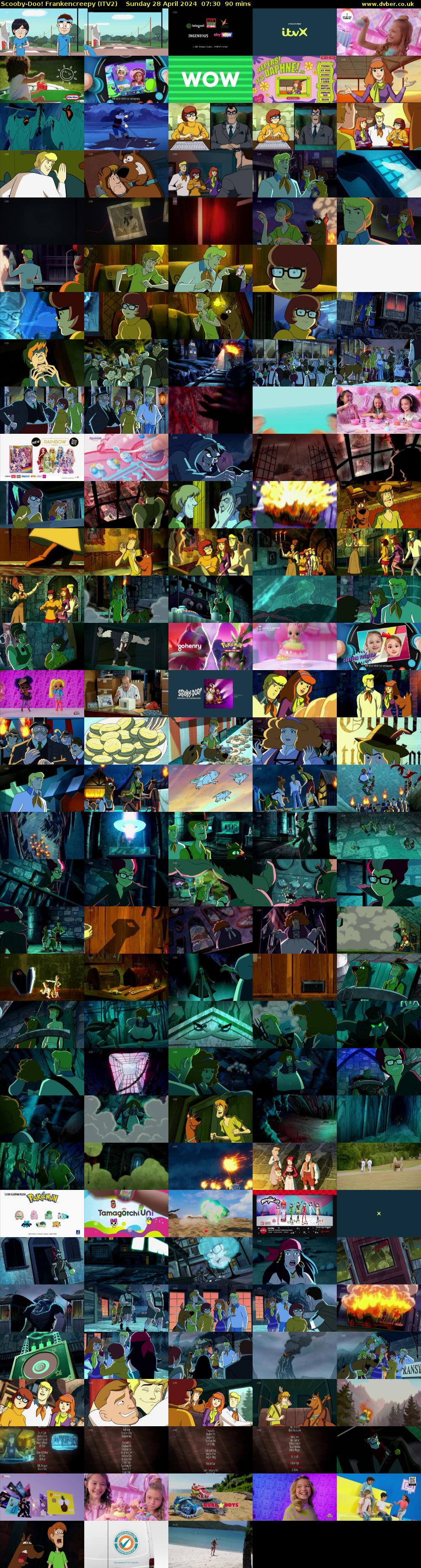 Scooby-Doo! Frankencreepy (ITV2) Sunday 28 April 2024 07:30 - 09:00
