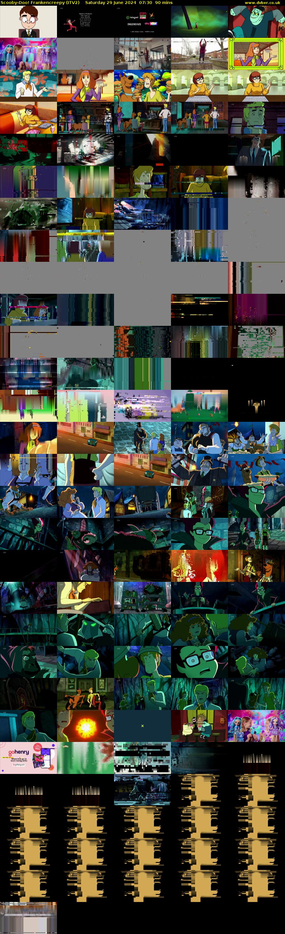 Scooby-Doo! Frankencreepy (ITV2) Saturday 29 June 2024 07:30 - 09:00
