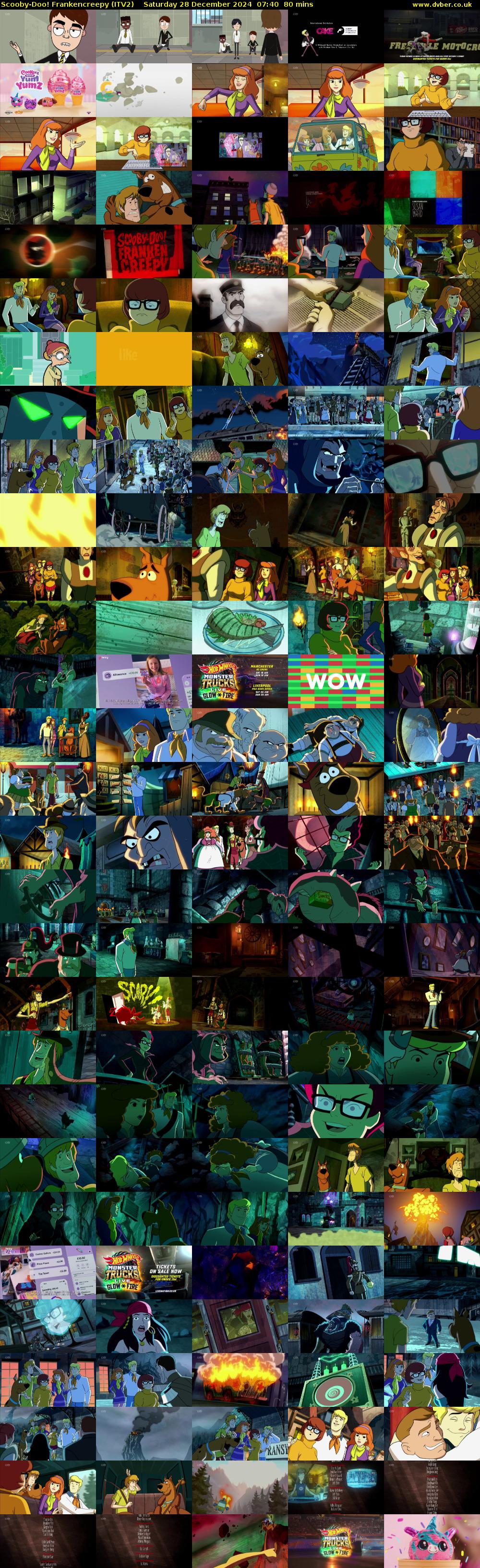 Scooby-Doo! Frankencreepy (ITV2) Saturday 28 December 2024 07:40 - 09:00