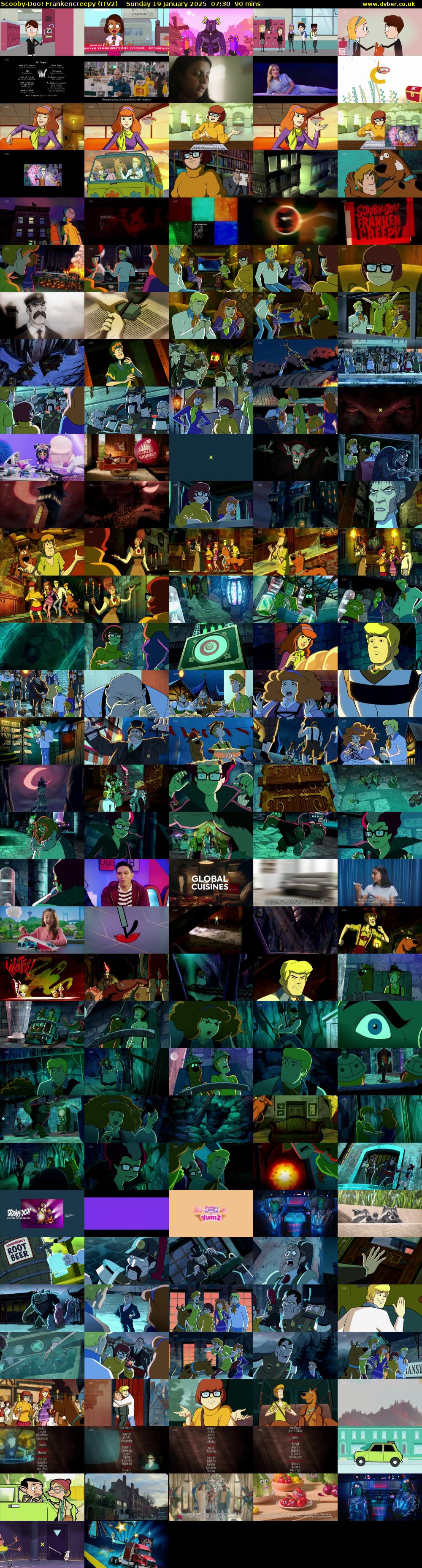 Scooby-Doo! Frankencreepy (ITV2) Sunday 19 January 2025 07:30 - 09:00