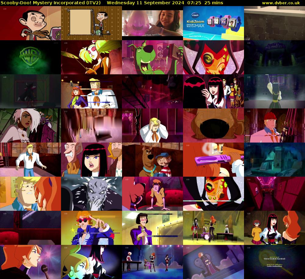 Scooby-Doo! Mystery Incorporated (ITV2) Wednesday 11 September 2024 07:25 - 07:50