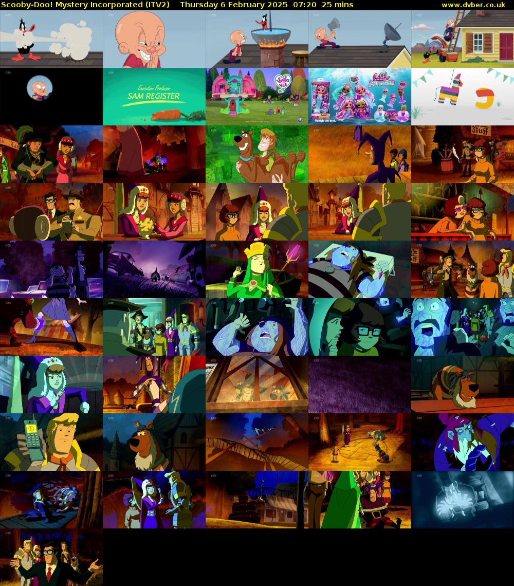 Scooby-Doo! Mystery Incorporated (ITV2) Thursday 6 February 2025 07:20 - 07:45