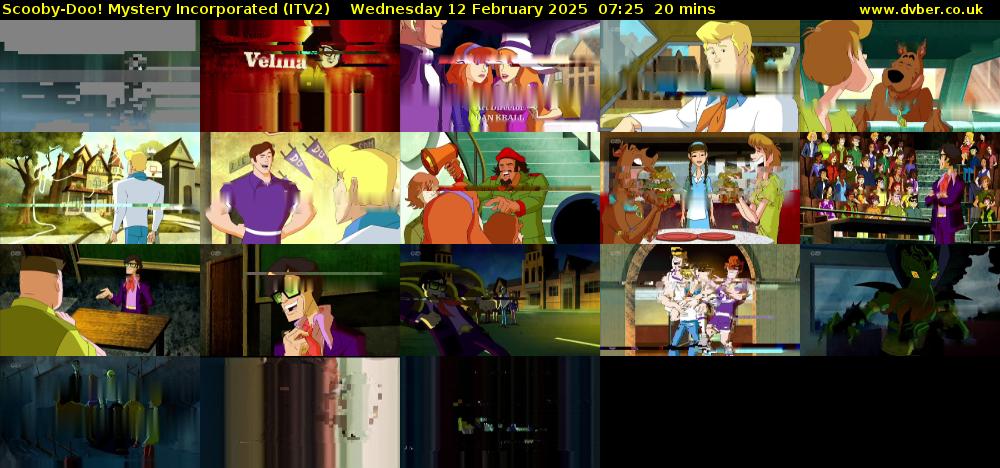 Scooby-Doo! Mystery Incorporated (ITV2) Wednesday 12 February 2025 07:25 - 07:45
