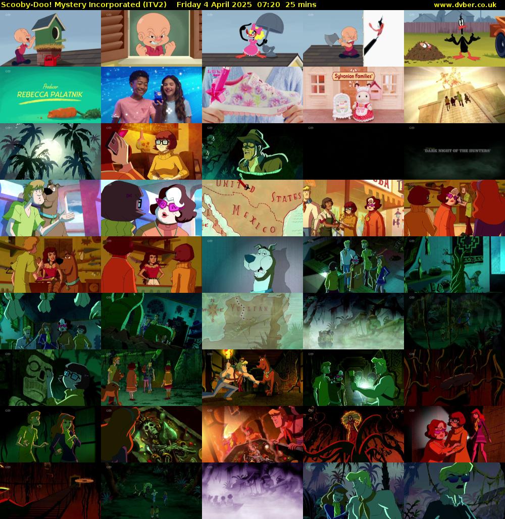 Scooby-Doo! Mystery Incorporated (ITV2) Friday 4 April 2025 07:20 - 07:45