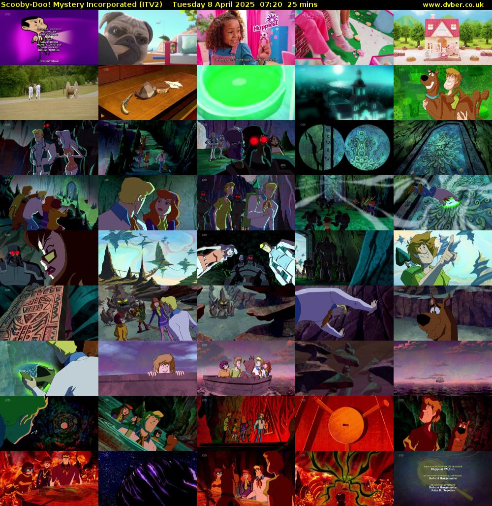 Scooby-Doo! Mystery Incorporated (ITV2) Tuesday 8 April 2025 07:20 - 07:45