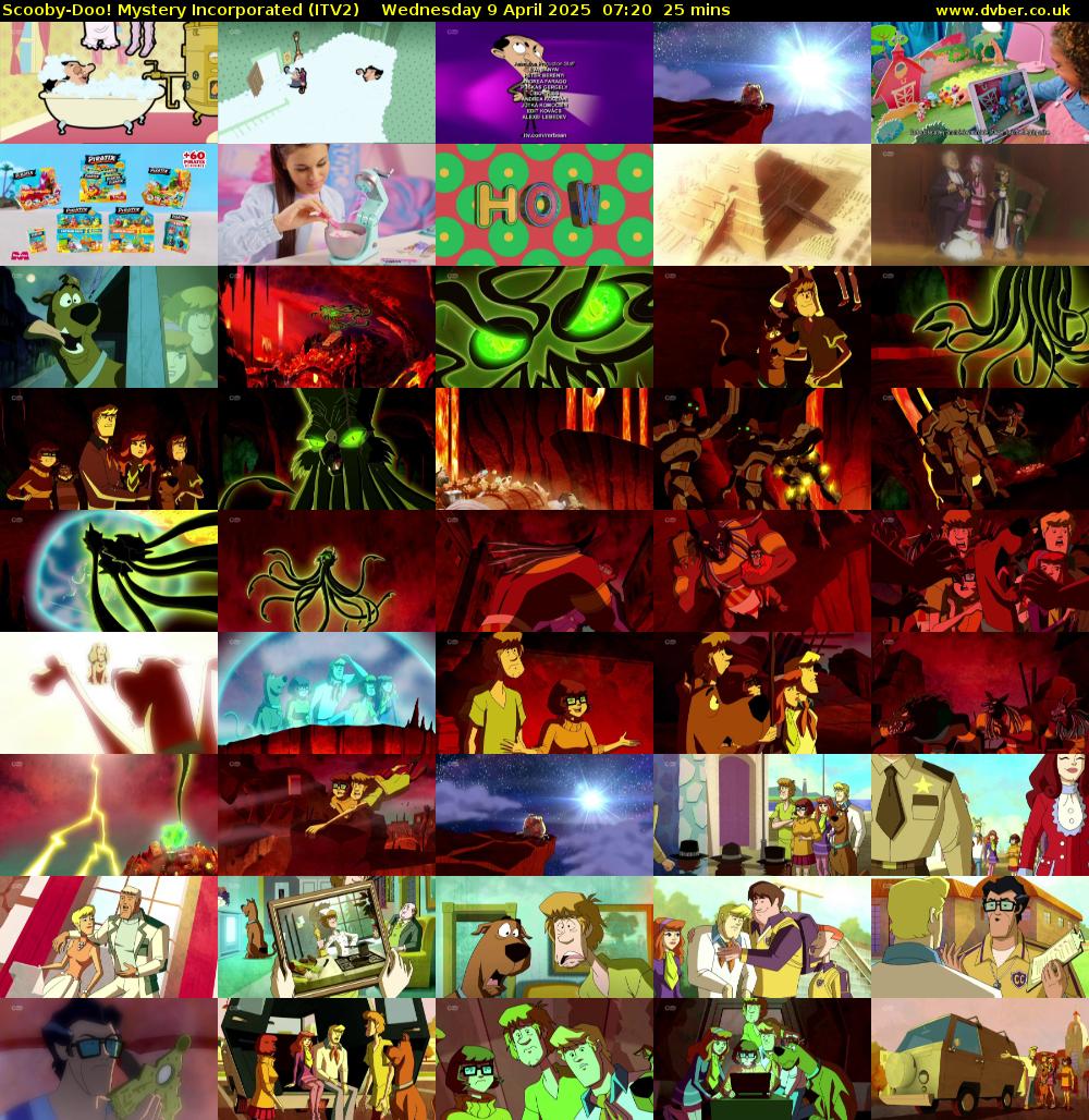Scooby-Doo! Mystery Incorporated (ITV2) Wednesday 9 April 2025 07:20 - 07:45