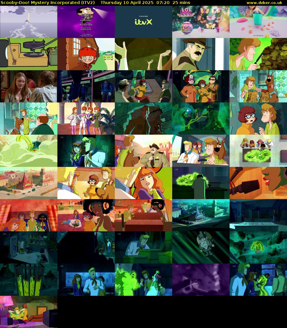 Scooby-Doo! Mystery Incorporated (ITV2) Thursday 10 April 2025 07:20 - 07:45