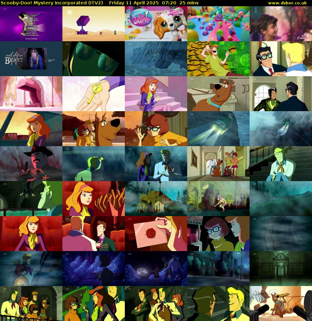 Scooby-Doo! Mystery Incorporated (ITV2) Friday 11 April 2025 07:20 - 07:45