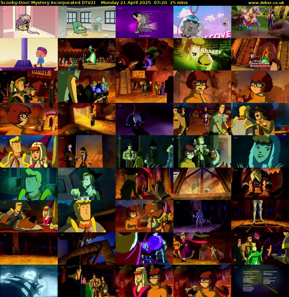 Scooby-Doo! Mystery Incorporated (ITV2) Monday 21 April 2025 07:20 - 07:45