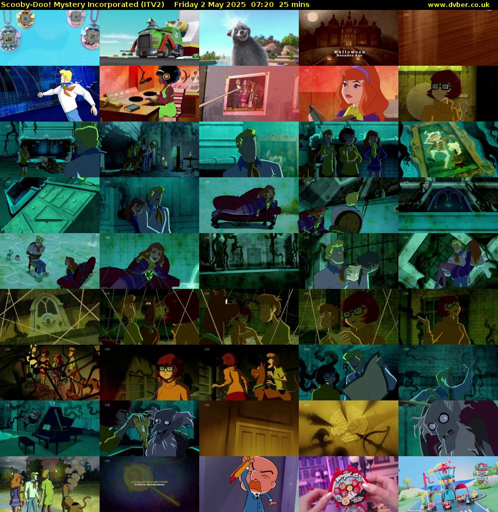 Scooby-Doo! Mystery Incorporated (ITV2) Friday 2 May 2025 07:20 - 07:45