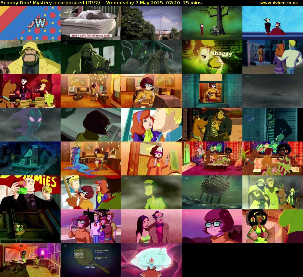 Scooby-Doo! Mystery Incorporated (ITV2) Wednesday 7 May 2025 07:20 - 07:45