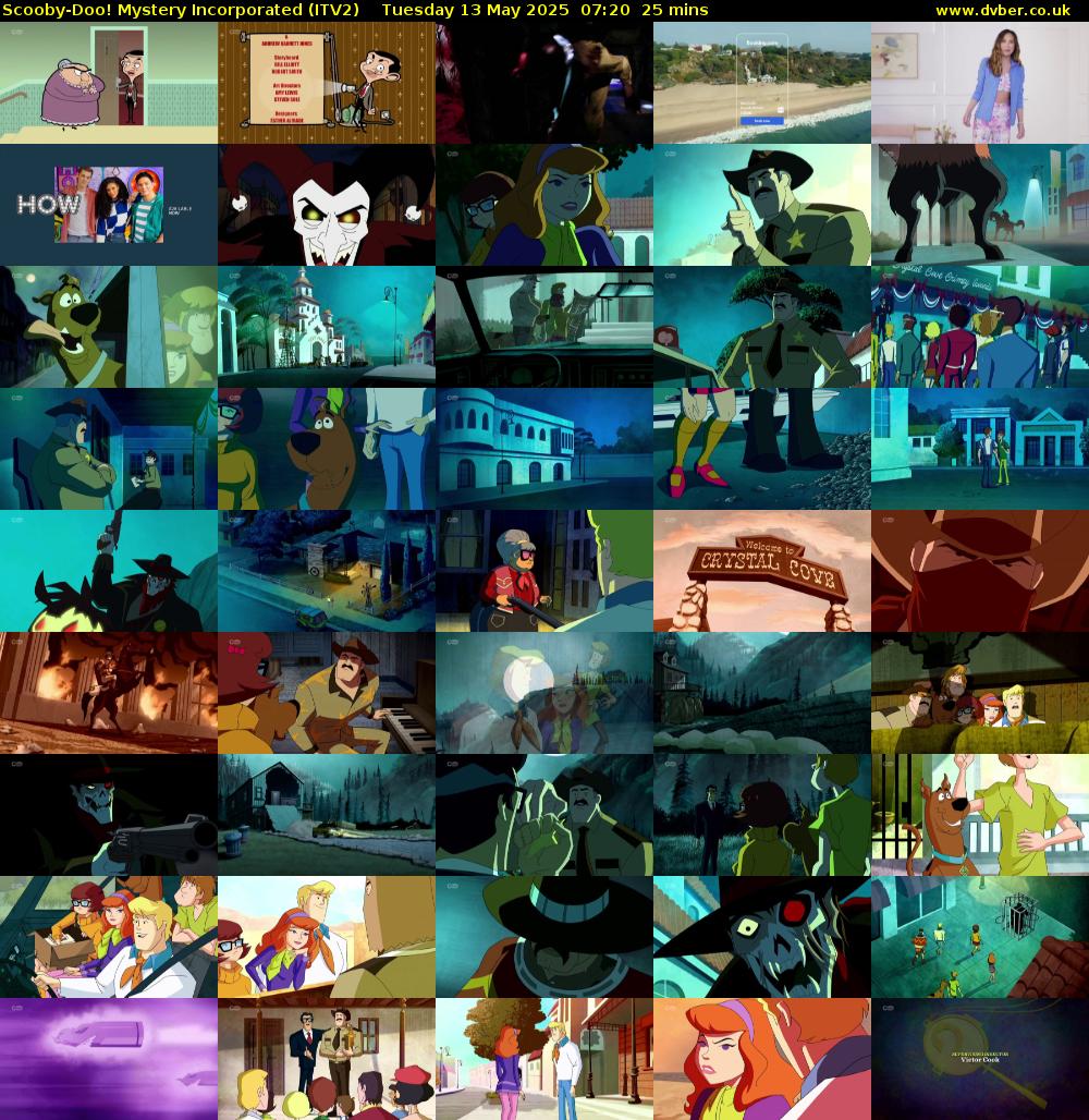 Scooby-Doo! Mystery Incorporated (ITV2) Tuesday 13 May 2025 07:20 - 07:45