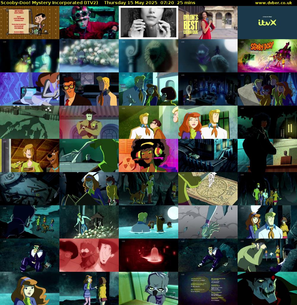 Scooby-Doo! Mystery Incorporated (ITV2) Thursday 15 May 2025 07:20 - 07:45