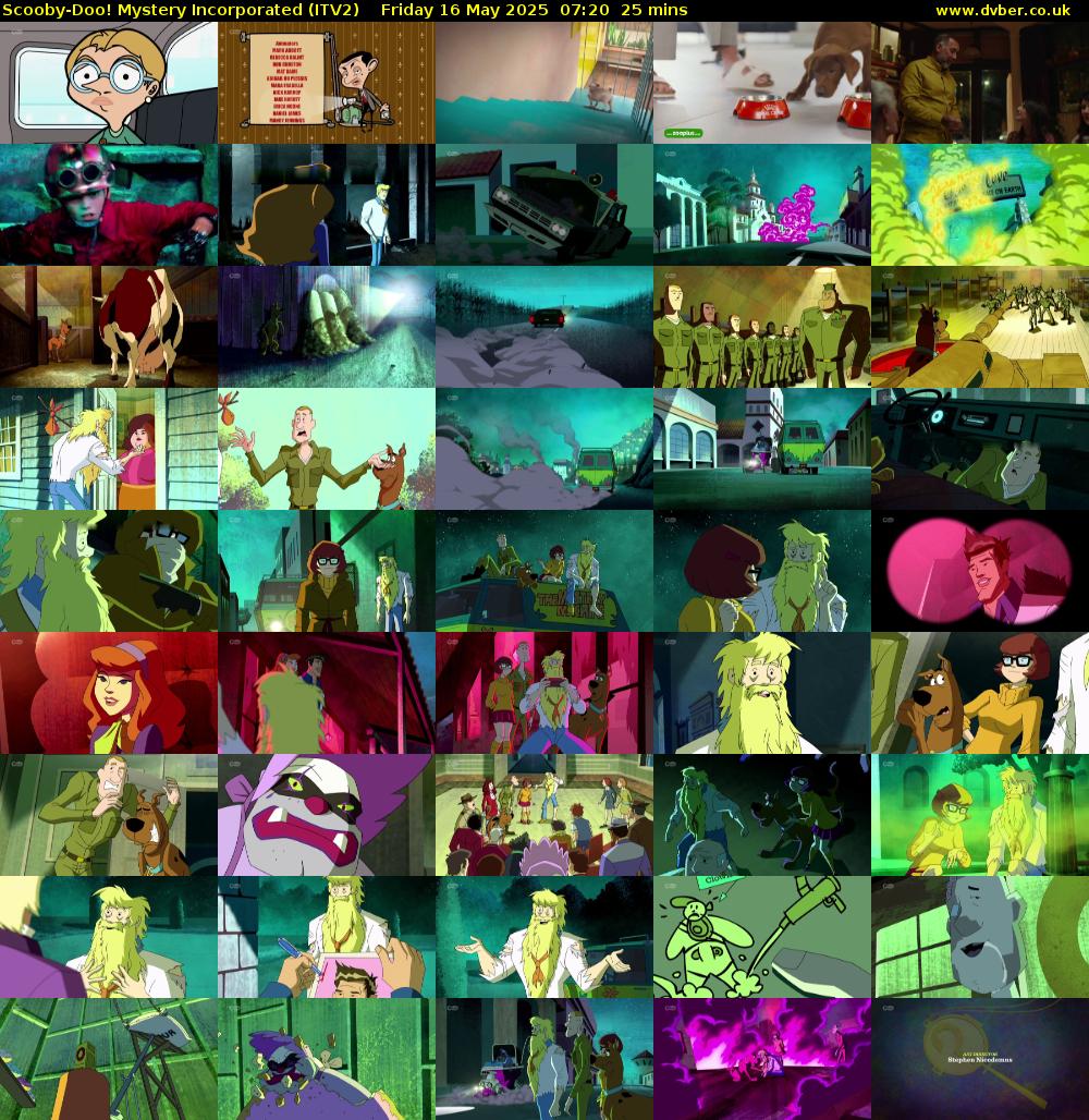 Scooby-Doo! Mystery Incorporated (ITV2) Friday 16 May 2025 07:20 - 07:45