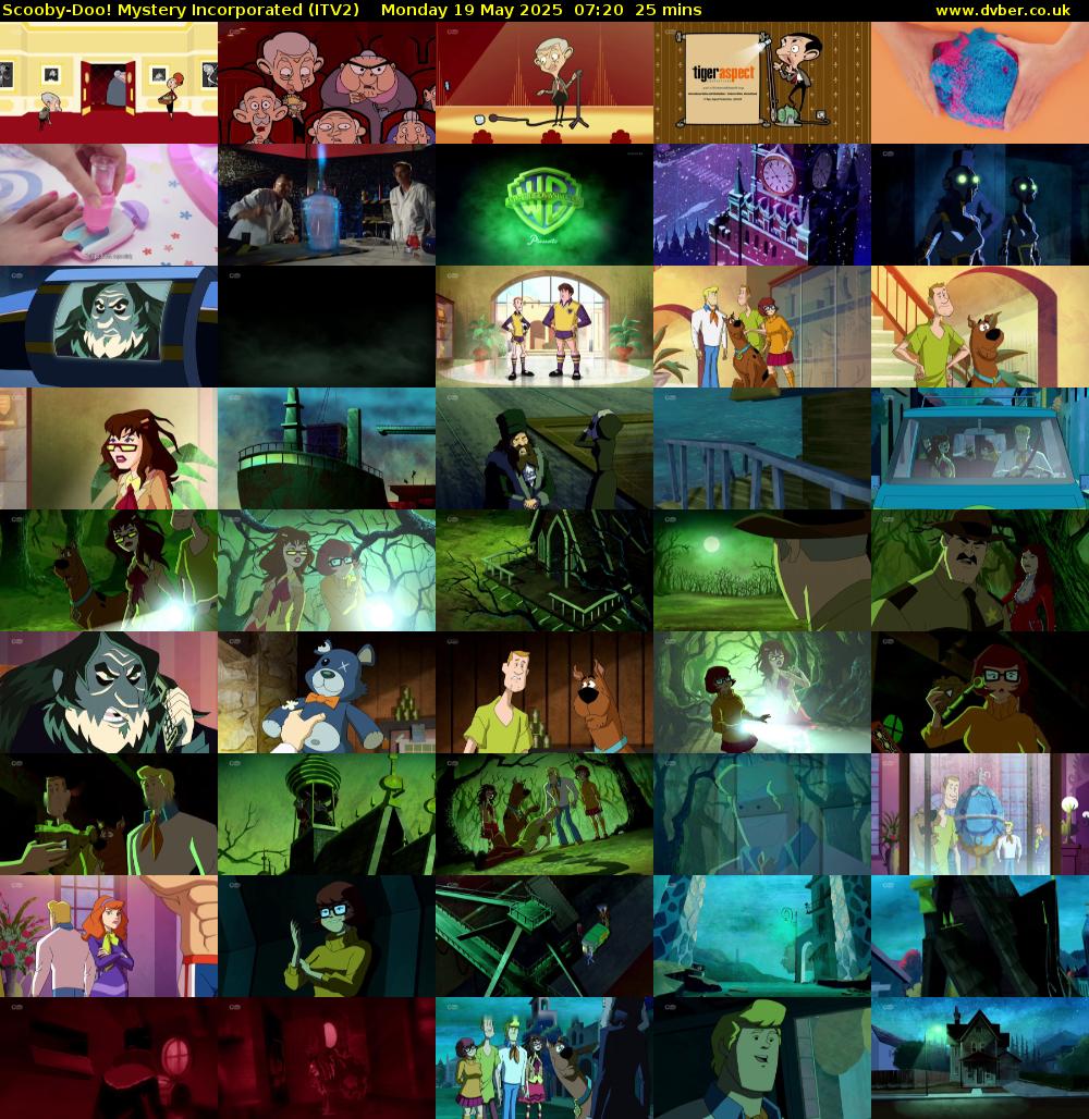 Scooby-Doo! Mystery Incorporated (ITV2) Monday 19 May 2025 07:20 - 07:45