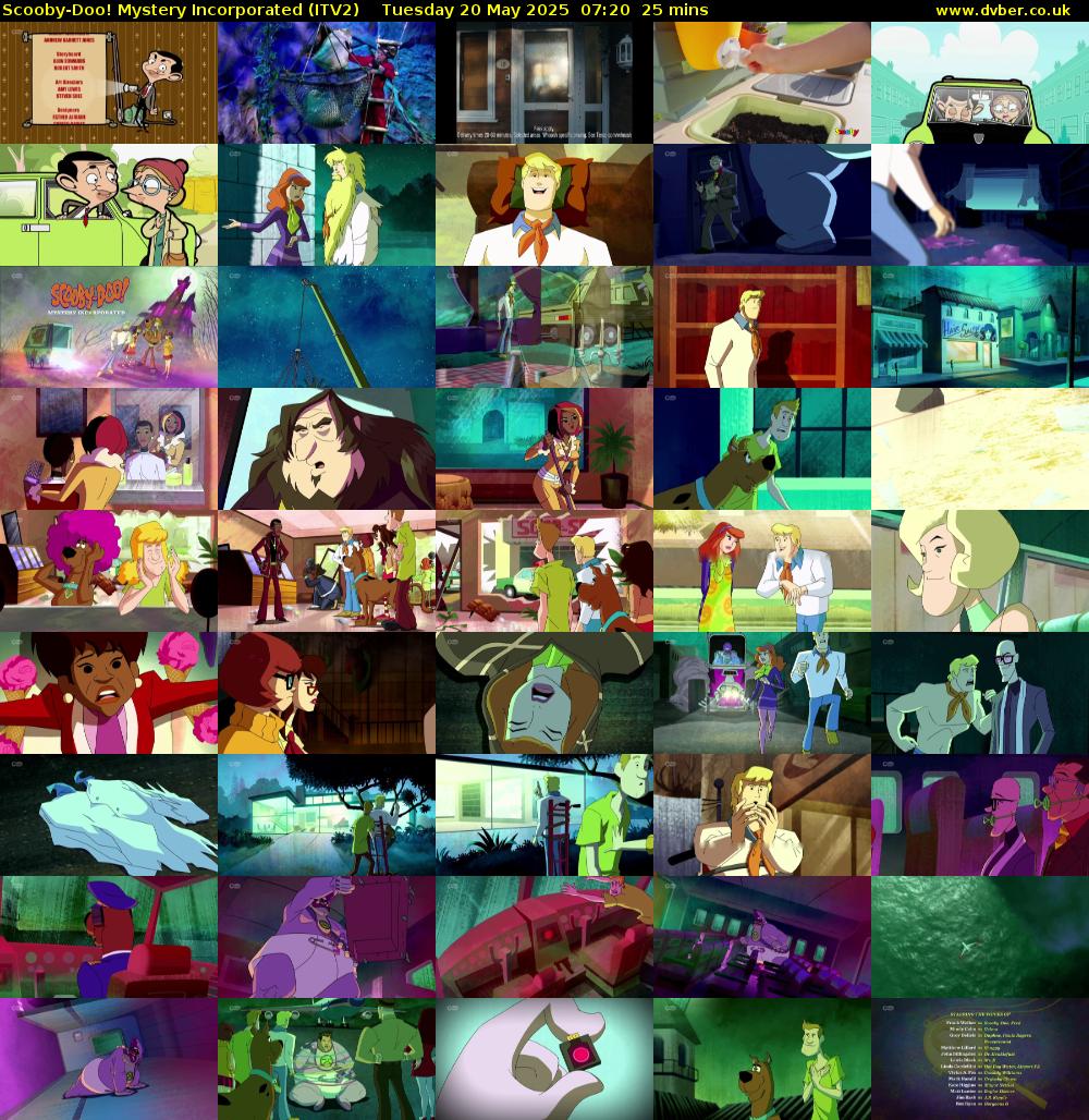 Scooby-Doo! Mystery Incorporated (ITV2) Tuesday 20 May 2025 07:20 - 07:45