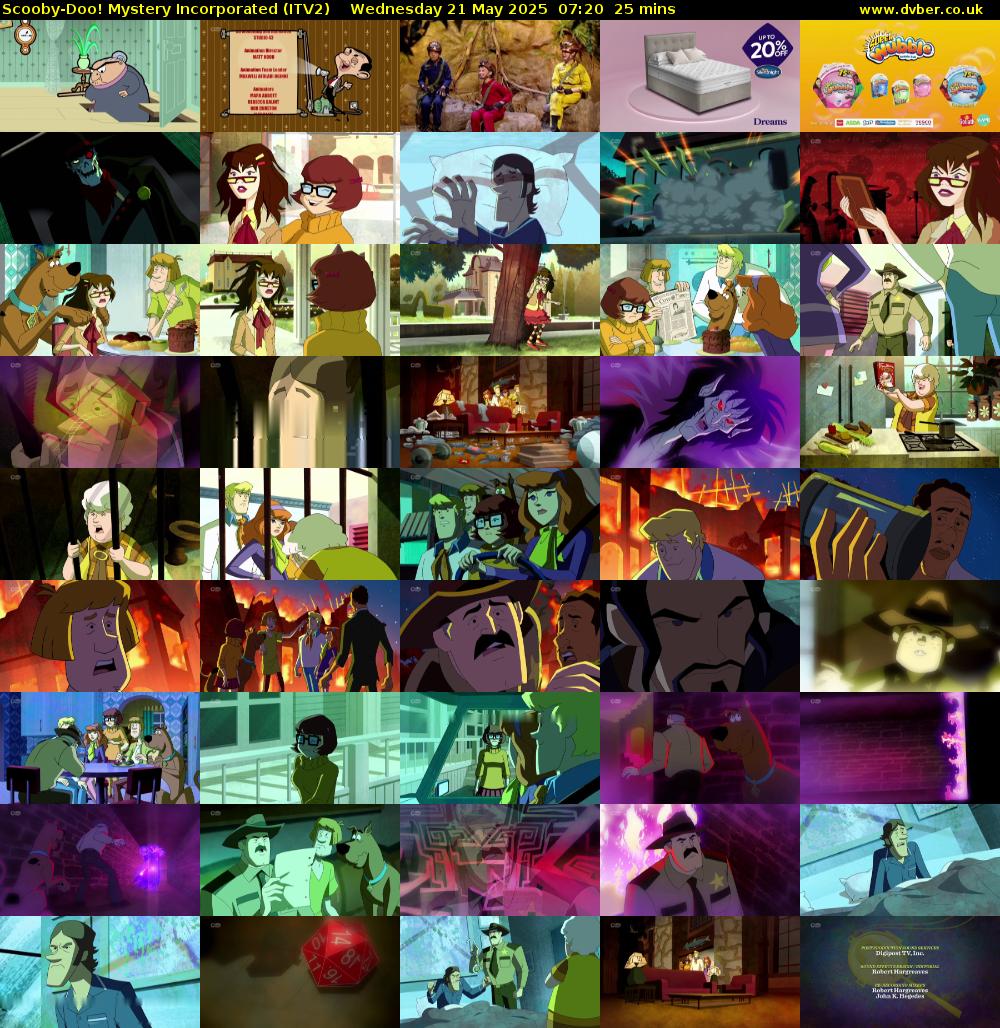 Scooby-Doo! Mystery Incorporated (ITV2) Wednesday 21 May 2025 07:20 - 07:45