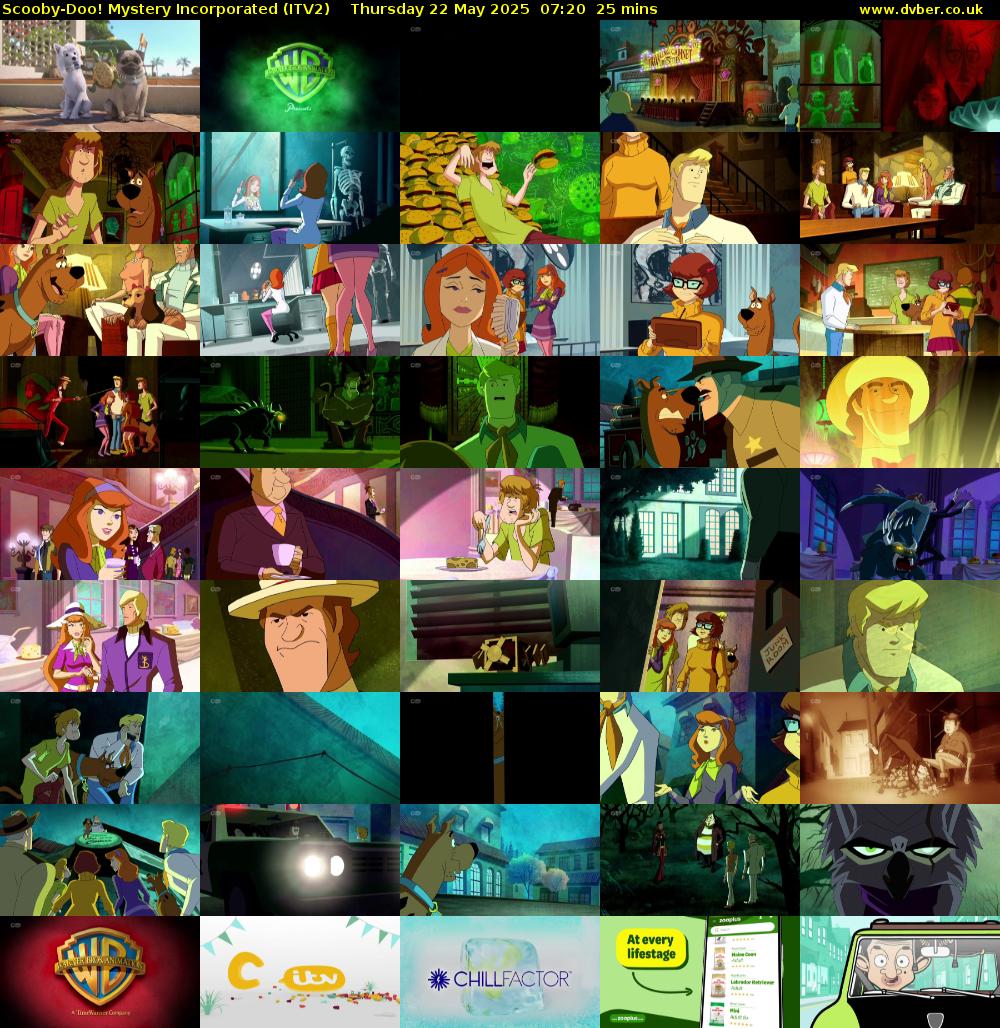 Scooby-Doo! Mystery Incorporated (ITV2) Thursday 22 May 2025 07:20 - 07:45