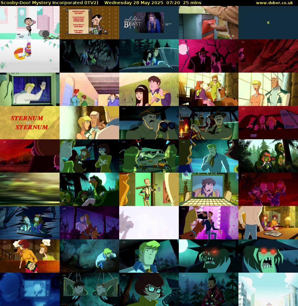 Scooby-Doo! Mystery Incorporated (ITV2) Wednesday 28 May 2025 07:20 - 07:45