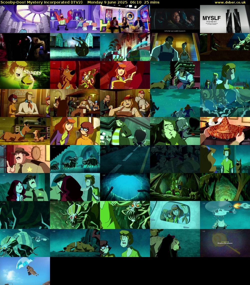 Scooby-Doo! Mystery Incorporated (ITV2) Monday 9 June 2025 06:10 - 06:35