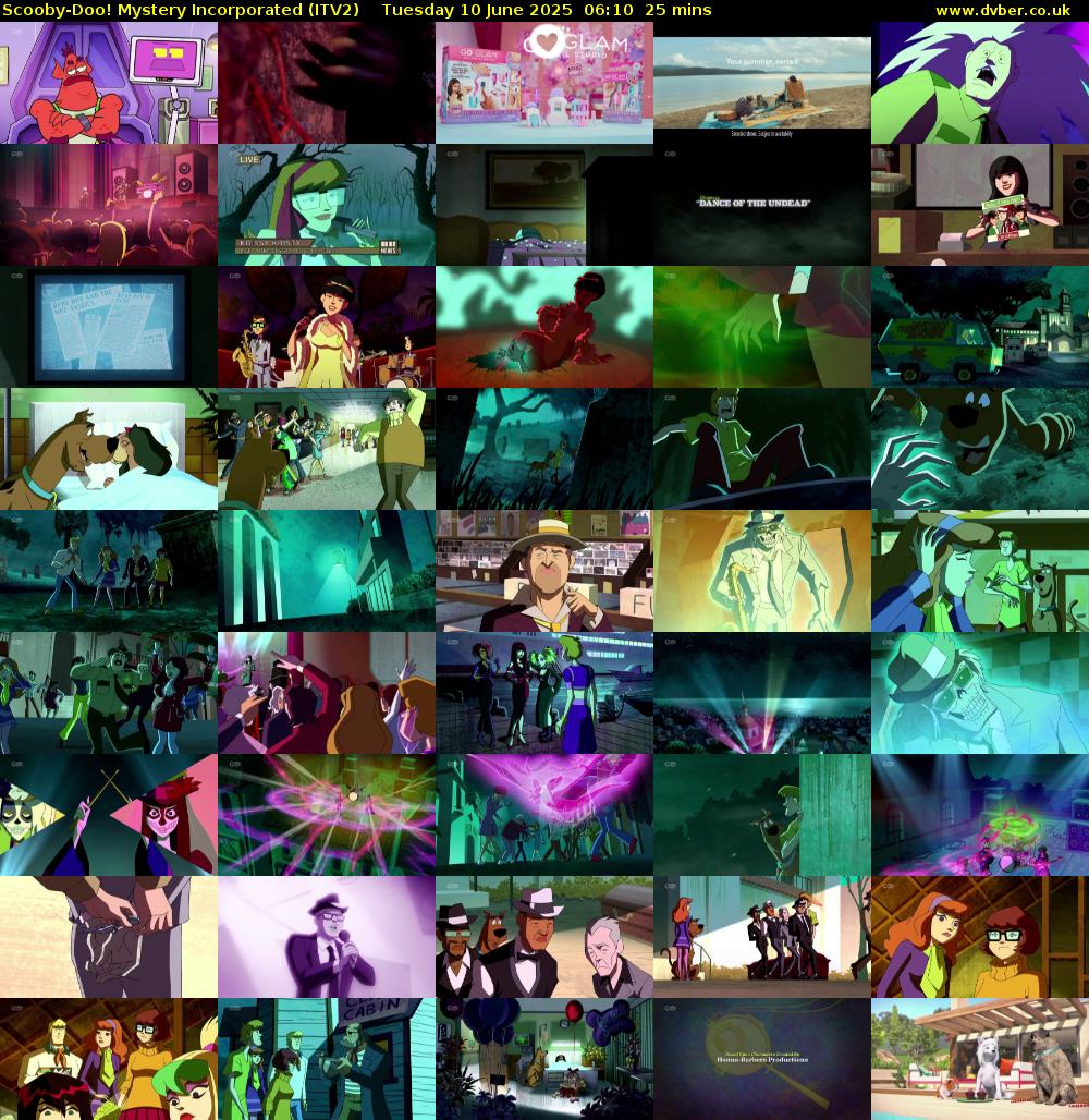 Scooby-Doo! Mystery Incorporated (ITV2) Tuesday 10 June 2025 06:10 - 06:35