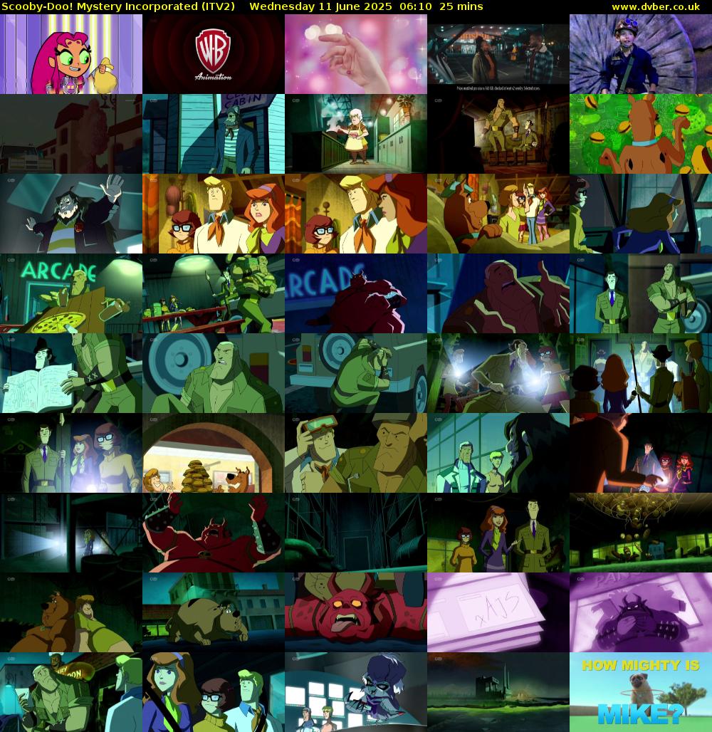 Scooby-Doo! Mystery Incorporated (ITV2) Wednesday 11 June 2025 06:10 - 06:35