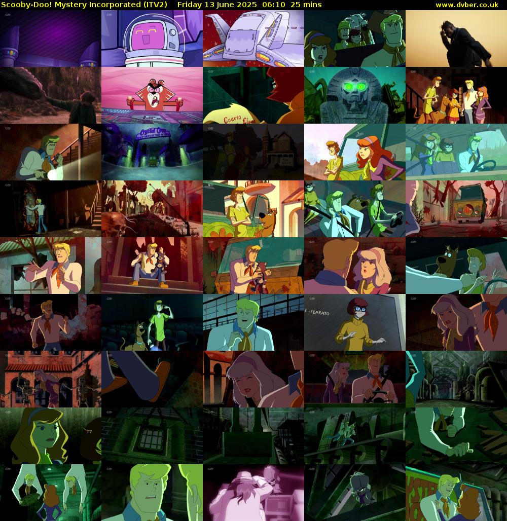 Scooby-Doo! Mystery Incorporated (ITV2) Friday 13 June 2025 06:10 - 06:35