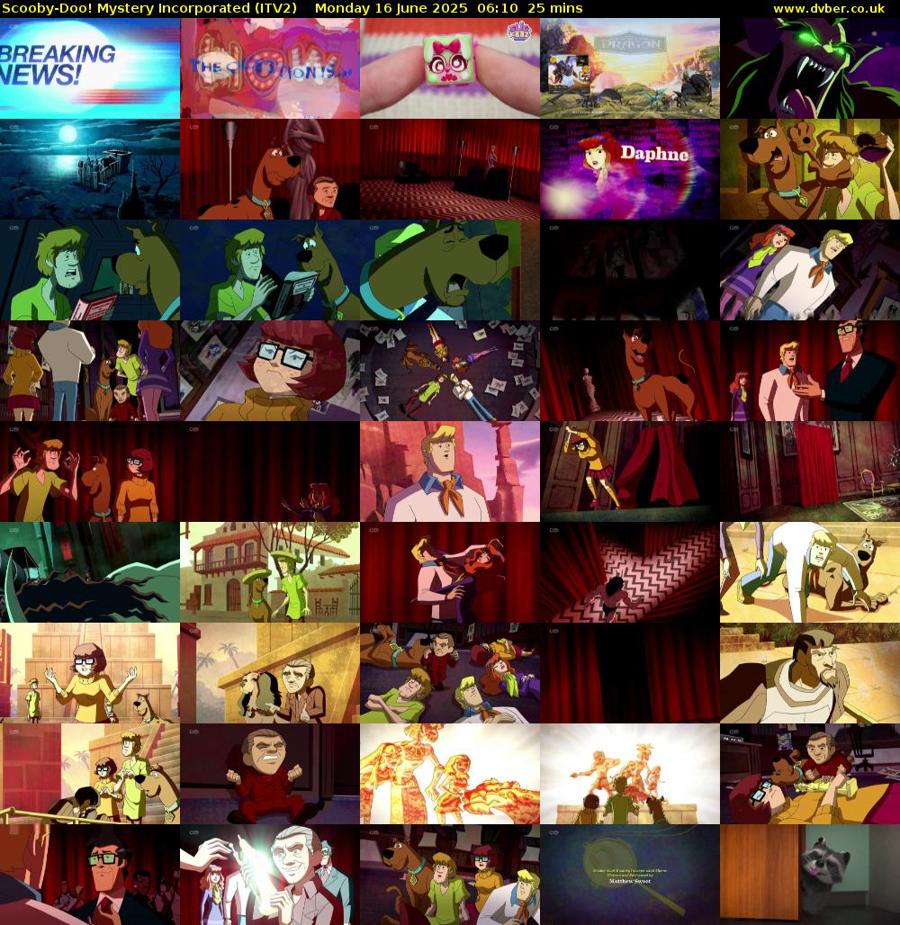 Scooby-Doo! Mystery Incorporated (ITV2) Monday 16 June 2025 06:10 - 06:35