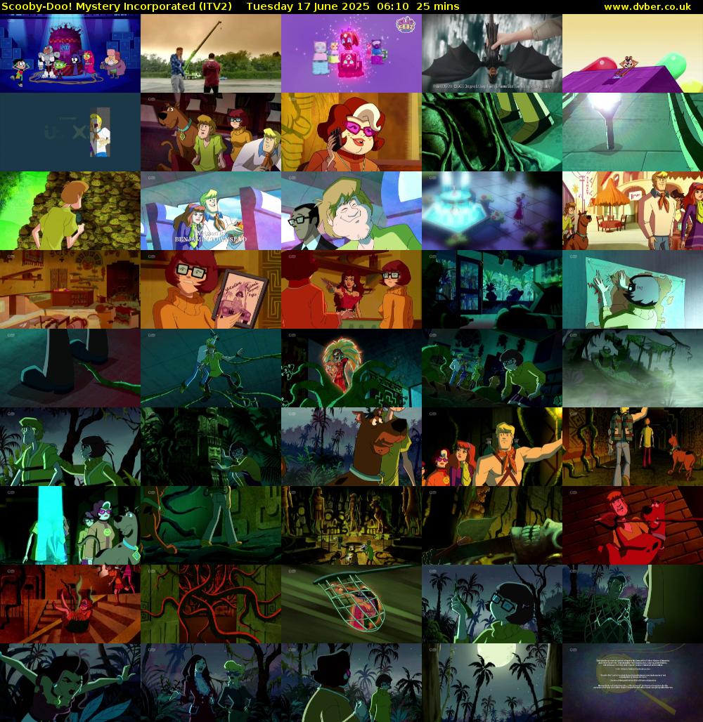 Scooby-Doo! Mystery Incorporated (ITV2) Tuesday 17 June 2025 06:10 - 06:35