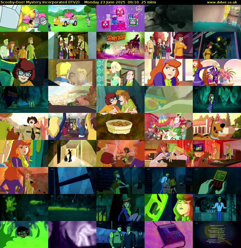 Scooby-Doo! Mystery Incorporated (ITV2) Monday 23 June 2025 06:10 - 06:35