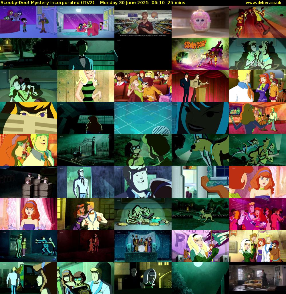 Scooby-Doo! Mystery Incorporated (ITV2) Monday 30 June 2025 06:10 - 06:35