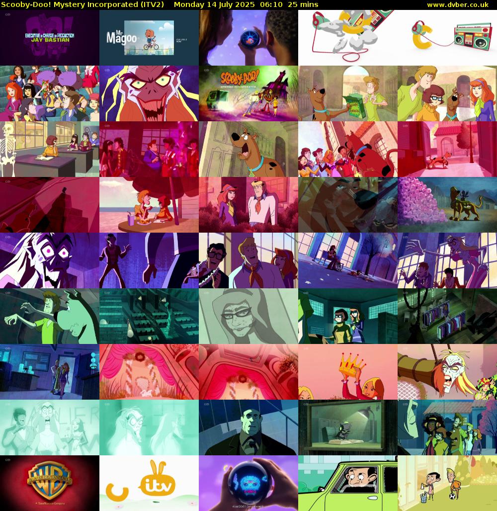 Scooby-Doo! Mystery Incorporated (ITV2) Monday 14 July 2025 06:10 - 06:35
