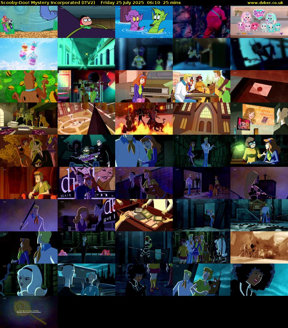 Scooby-Doo! Mystery Incorporated (ITV2) Friday 25 July 2025 06:10 - 06:35