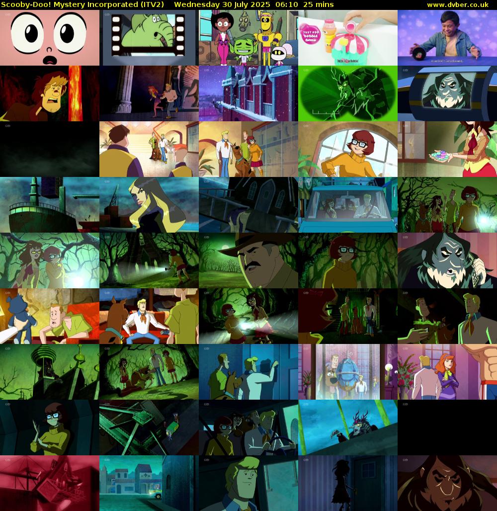 Scooby-Doo! Mystery Incorporated (ITV2) Wednesday 30 July 2025 06:10 - 06:35