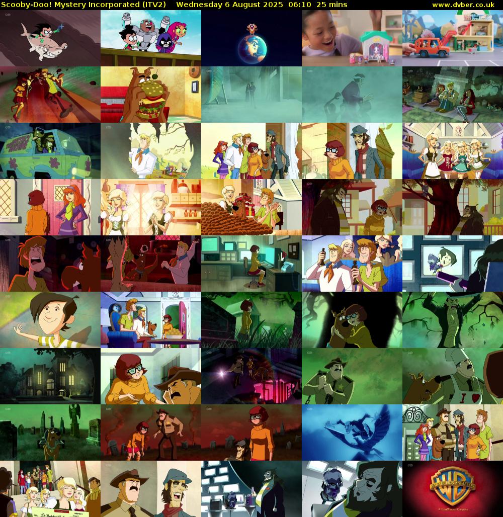 Scooby-Doo! Mystery Incorporated (ITV2) Wednesday 6 August 2025 06:10 - 06:35