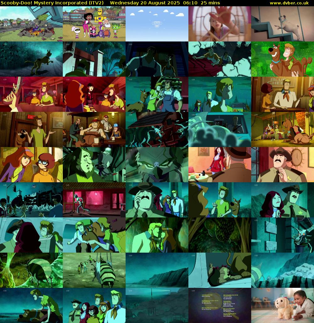 Scooby-Doo! Mystery Incorporated (ITV2) Wednesday 20 August 2025 06:10 - 06:35