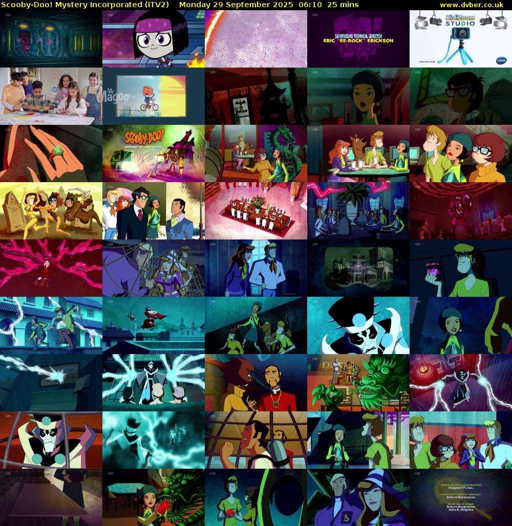 Scooby-Doo! Mystery Incorporated (ITV2) Monday 29 September 2025 06:10 - 06:35