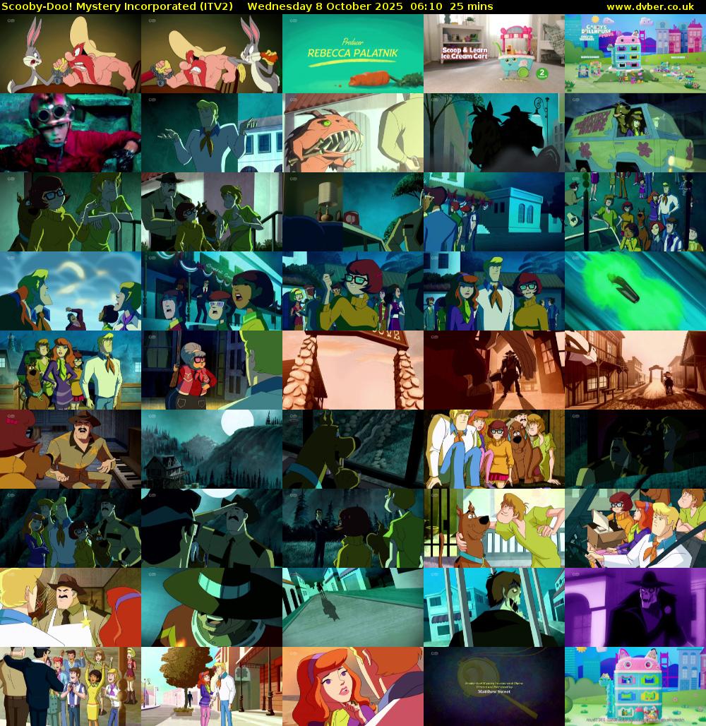 Scooby-Doo! Mystery Incorporated (ITV2) Wednesday 8 October 2025 06:10 - 06:35