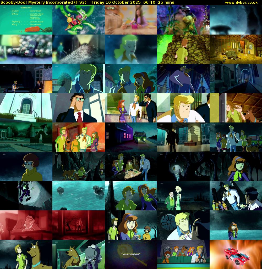 Scooby-Doo! Mystery Incorporated (ITV2) Friday 10 October 2025 06:10 - 06:35