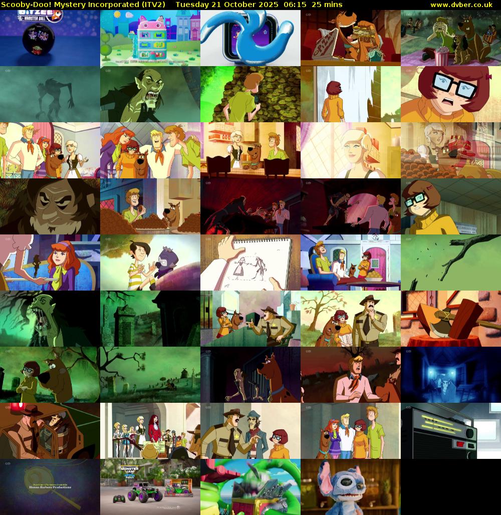 Scooby-Doo! Mystery Incorporated (ITV2) Tuesday 21 October 2025 06:15 - 06:40