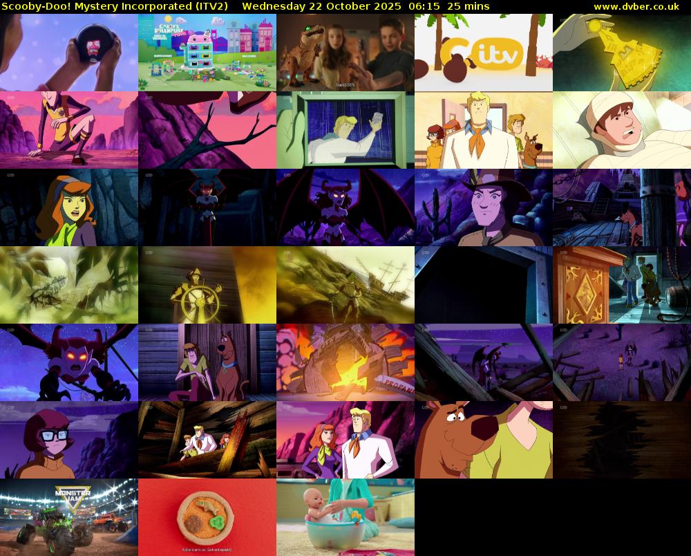 Scooby-Doo! Mystery Incorporated (ITV2) Wednesday 22 October 2025 06:15 - 06:40