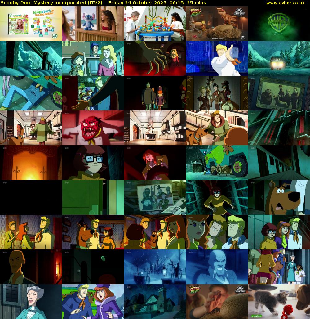 Scooby-Doo! Mystery Incorporated (ITV2) Friday 24 October 2025 06:15 - 06:40
