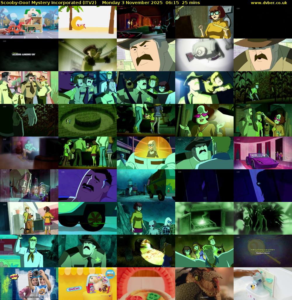 Scooby-Doo! Mystery Incorporated (ITV2) Monday 3 November 2025 06:15 - 06:40