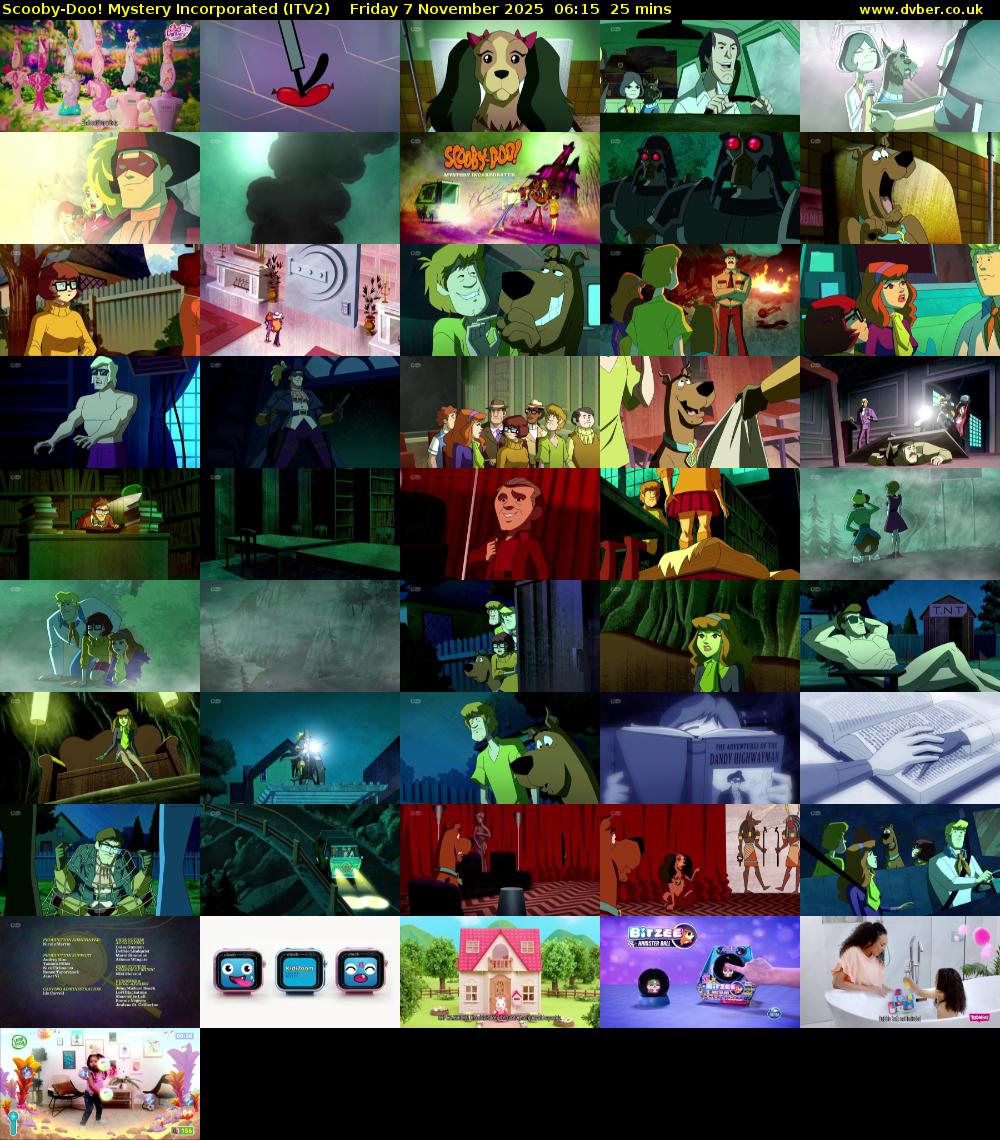 Scooby-Doo! Mystery Incorporated (ITV2) Friday 7 November 2025 06:15 - 06:40