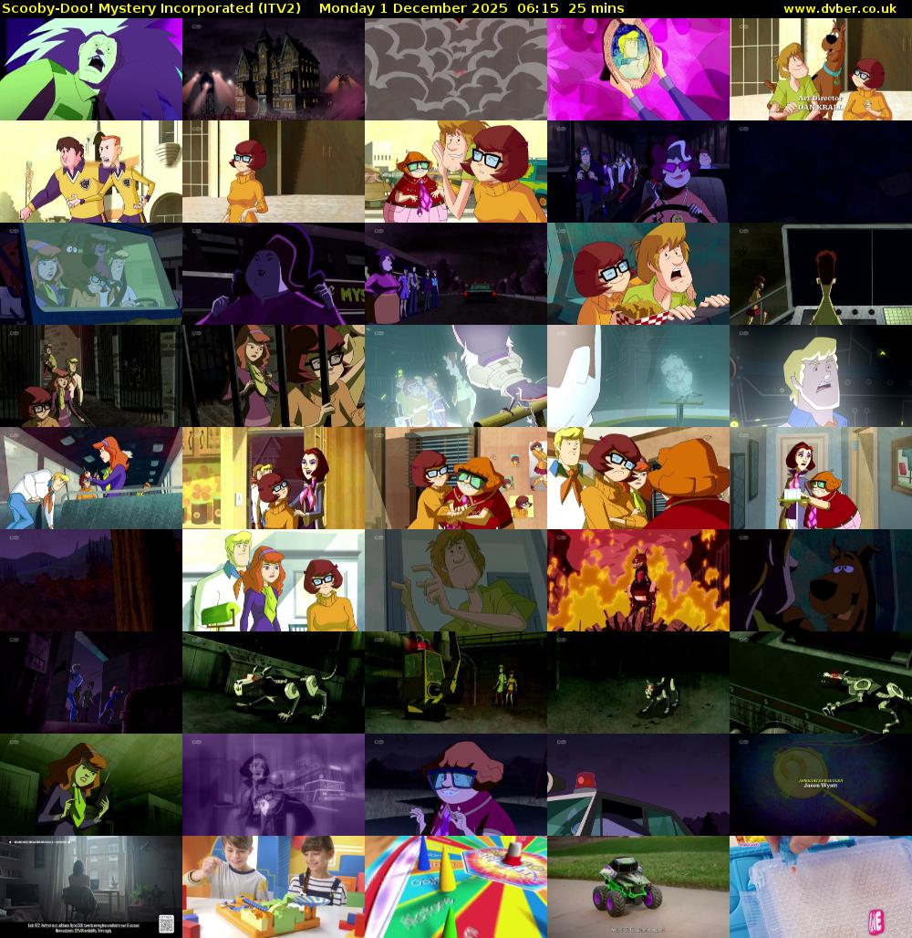 Scooby-Doo! Mystery Incorporated (ITV2) Monday 1 December 2025 06:15 - 06:40