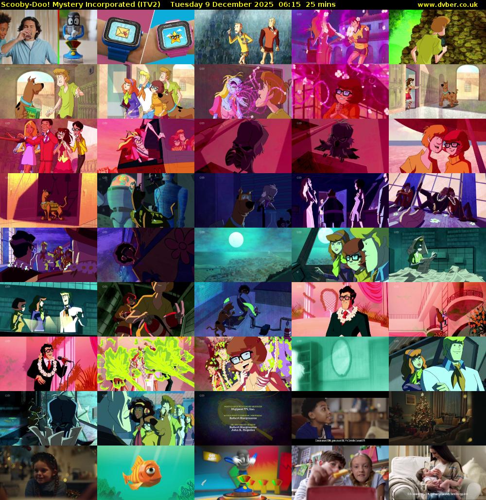 Scooby-Doo! Mystery Incorporated (ITV2) Tuesday 9 December 2025 06:15 - 06:40