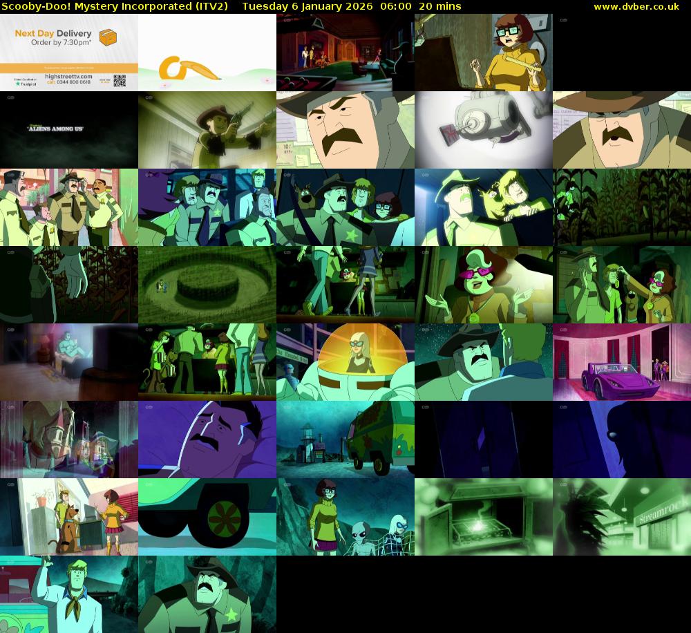 Scooby-Doo! Mystery Incorporated (ITV2) Tuesday 6 January 2026 06:00 - 06:20